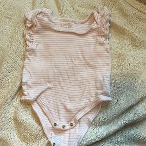 Jessica Simpson onesie 6-9 month ruffle top